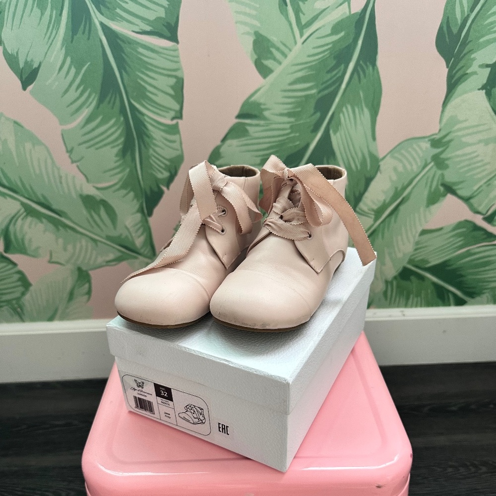 Age of Innocence London Jane pink girls winter holiday boots uk 32/US 1